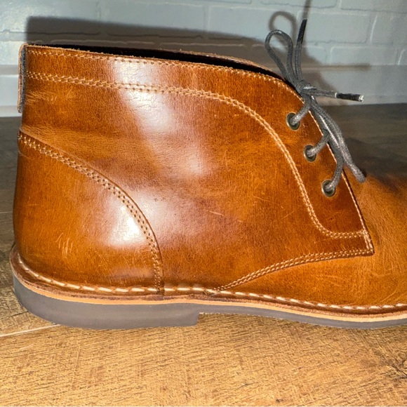 Men’s Crown Vintage Casper Chukka Cognac Lace-Up Dress Boots main image 9